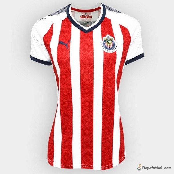 Camiseta CD Guadalajara Replica Primera Ropa Mujer 2017/18